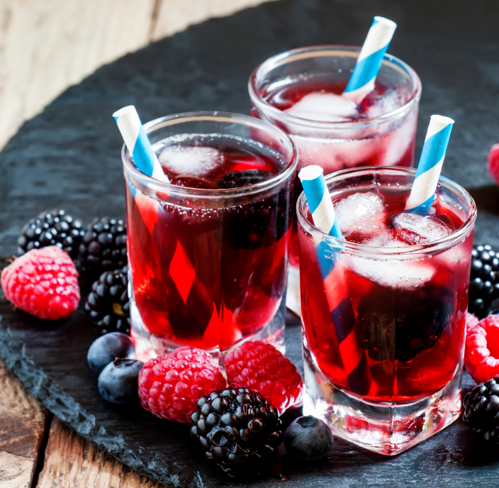 Mixed Berries Ice Tea