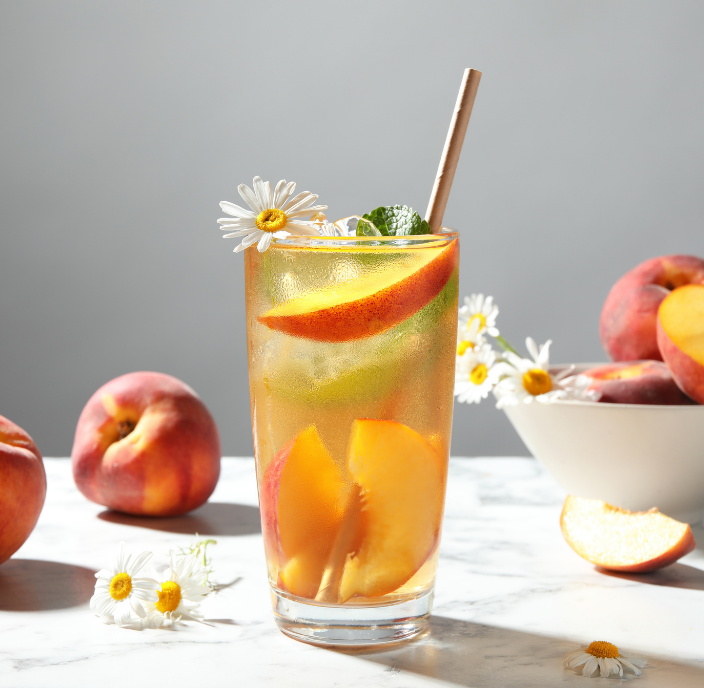 Peach Passion Fruit Ice Tea