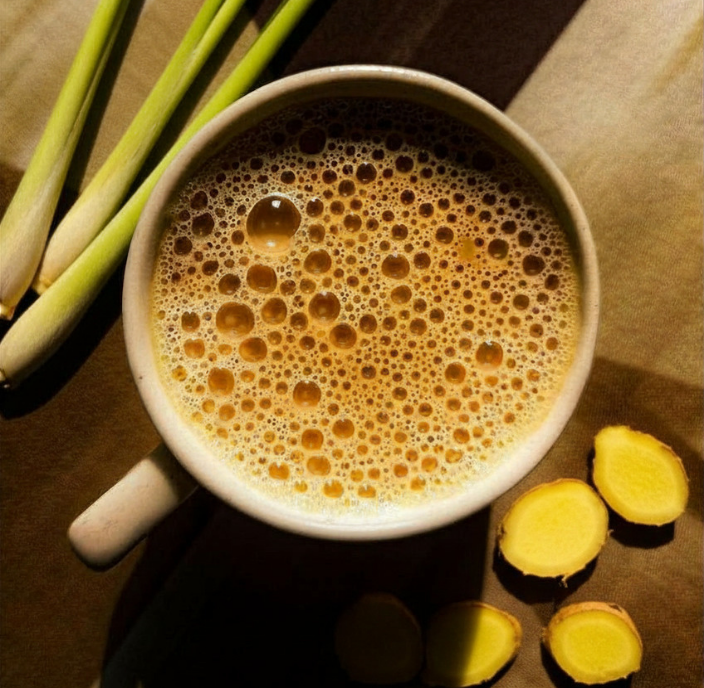 Very Less Sugar City Haripatti Tea Premix (Lemongrass + Ginger)